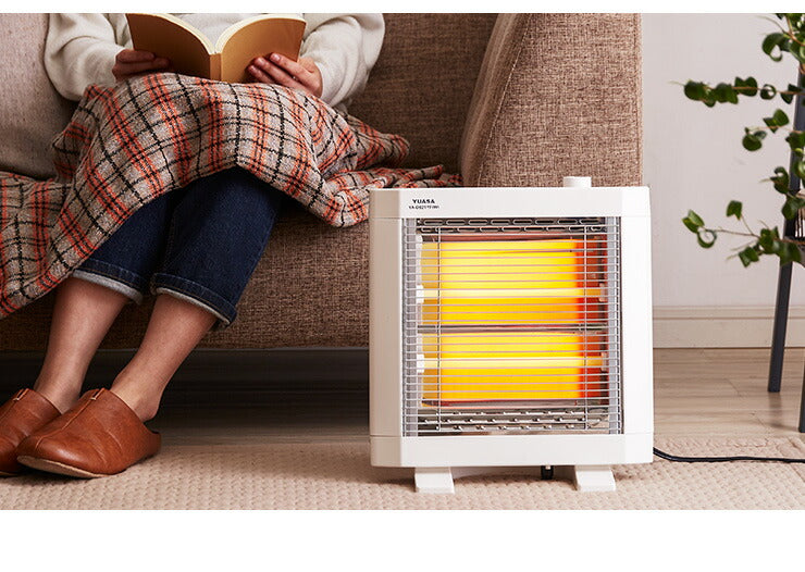 電気ストーブ 800W/400W 2段階切替 二重転倒オフスイッチ 電気 ストーブ 足元 ヒーター 薄型 軽量 冬 省エネ エコ