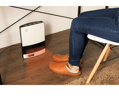 人感セラミックヒーター ヒーター セラミックヒーター 人感センサー付き 暖房器具 暖房家電 冬 暖かい コンパクト ユアサプライムス YUASA YA-S1270DM WK