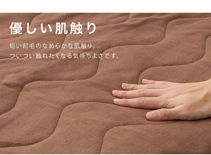 ホットマット 一人用 洗える ごろ寝 75×172cm 室温センサー 温度調節 ダニ退治 丸洗い可 ウォッシャブル 節電 省エネ あったか ホットカーペット マット 電気マット 電熱マット