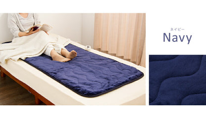 ホットマット 一人用 洗える ごろ寝 75×172cm 室温センサー 温度調節 ダニ退治 丸洗い可 ウォッシャブル 節電 省エネ あったか ホットカーペット マット 電気マット 電熱マット