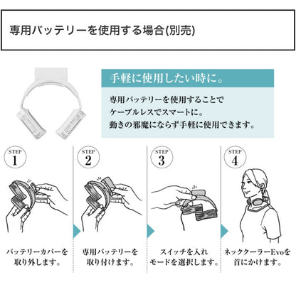 サンコー ネッククーラーEvo USBタイプ TK-NEMU3 ブラック ホワイト 暑さ対策 炎天下 冷感グッズ 熱中症対策グッズ 冷却プレート