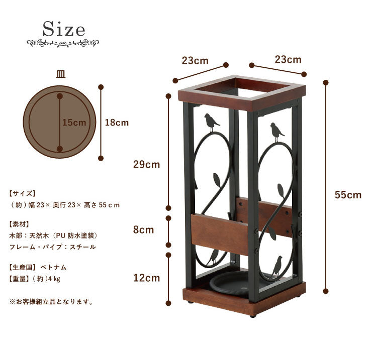 傘立て おしゃれ スリム 北欧 アンティーク スリム アイアン 玄関収納 アンブレラスタンド ニコ ヴィンテージ nico 傘立て
