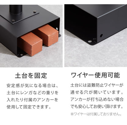 置き型 ポスト スタンドポスト 鍵付き ダイヤル錠 北欧 おしゃれ 一戸建て用 アンティーク シンプル 郵便ポスト ダイヤル式 メールボックス 新聞受け