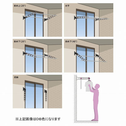 川口技研 ホスクリーン RK-55-BL ブラック [2本セット]【0004-00624】
