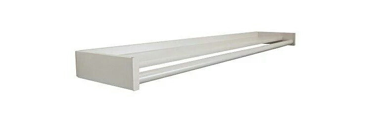 【※法人様限定販売】 森田アルミ工業 多目的シェルフ Wally ウォーリー W1650 ミルクホワイト WAL16-WH 室内 物干し 省スペース コンパクト 壁付け ラック おしゃれ かわいい シンプル