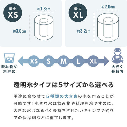 製氷機 透明氷タイプ ノーマルタイプ 最短6分 サイズ調整可能 連続製氷 自動洗浄 simplus シンプラス SP-CED03 SP-CED04【メーカー1年保証】