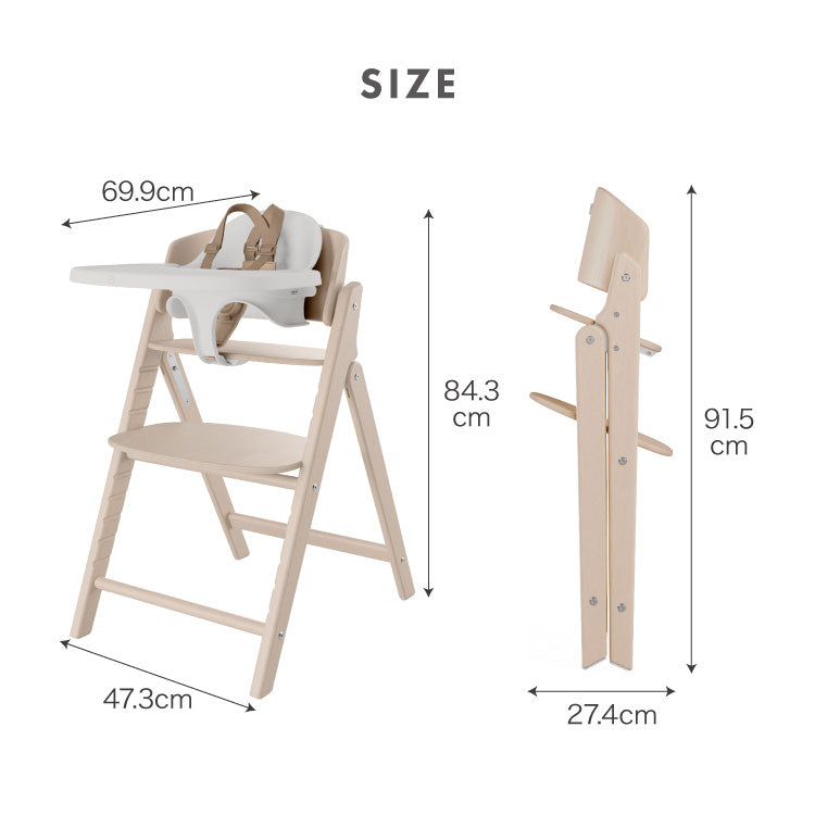 【新発売】【セット】クリック&フォールド Click&Fold 3-IN-1 コンフォートインレイ 正規品 サイベックス cybex ロングユース ハーネス トレー ベビー キッズ 椅子 イス 高さ調整 折りたたみ可能 折りたたみ ハイチェア ベビーチェア コンパクト(代引不可)