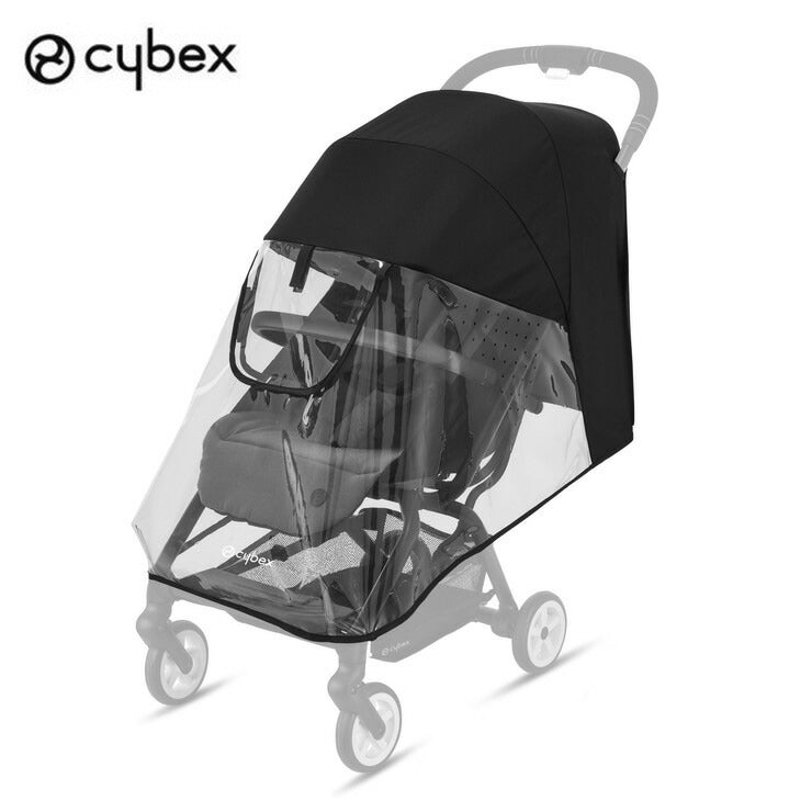 【正規販売店】 サイベックス cybex イージーエス2b2 レインカバーブラック easy-s レインカバー 雨除け 専用 カバー お出かけ 雨 防護 ベビーカー ストローラー (代引不可)