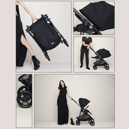 【メーカー2年保証】【正規販売店】 サイベックス ベビーカー melio Carbon 2024年モデル 軽量 Cybex メリオカーボン 赤ちゃん ベビー おしゃれ 北欧 A型 ベビーカ- 両対面式 軽い コンパクト(代引不可)