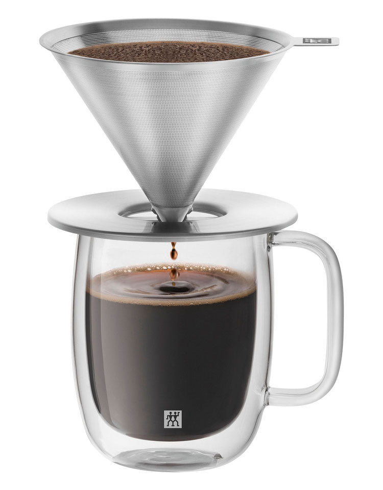 ツヴィリング ステンレス コーヒー ステンレス ドリッパー ペーパーレス 1-4杯用 食洗機対応 Z1024-005 おしゃれ シンプル モダン リビング 新生活 一人暮らし(代引不可)