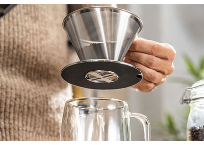 ツヴィリング ステンレス コーヒー ステンレス ドリッパー & ダブルウォール マグ セット ペーパーレス Z1024-006 おしゃれ シンプル モダン リビング 新生活 一人暮らし(代引不可)