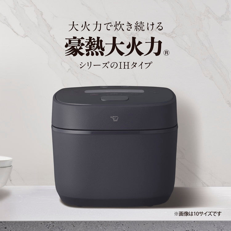 炊飯器 10合 1升 象印 10合炊き 1升炊き NW-QB18-BZ ストレートブラック 黒 豪熱大火力 IH炊飯器 ZOJIRUSHI 極め炊き 象印マホービン