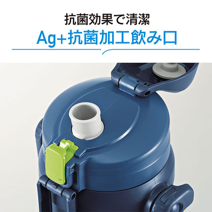 象印 ステンレスクールボトル 2L 2000ml 2リットル SD-BE20 TUFF 水筒 ボトル ステンレスボトル 子供用 運動会 学校 サッカー 野球 スポーツドリンク 魔法瓶 ZOJIRUSHI