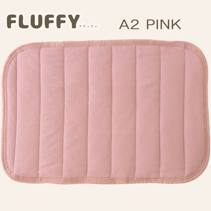 ふわふわ枕パッド 63×43cm FLUFFY フラッフィー 接触冷感 Q-max:0.24 キルト まくらパッド ピローパッド