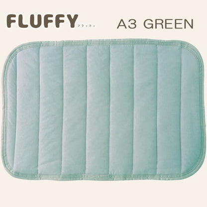 ふわふわ枕パッド 63×43cm FLUFFY フラッフィー 接触冷感 Q-max:0.24 キルト まくらパッド ピローパッド