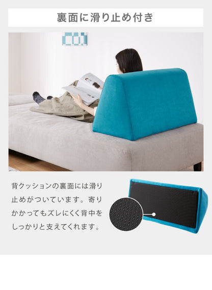 アイランドソファ ソファ 4人掛け 組み換え自由 間仕切り カウチソファ おしゃれ ローソファ ソファーセット 大きい L字 ベロア オットマン グレー ブルー(代引不可)