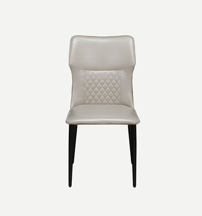 ダイニングチェア 幅47cm ブラック ブラウン チェア リビング アジャスター付き おしゃれ インテリア ファミリー テーブル 食卓 くつろぎ 洋風 欧米風 スチール脚 在宅 デスクワーク 高級感(代引不可)