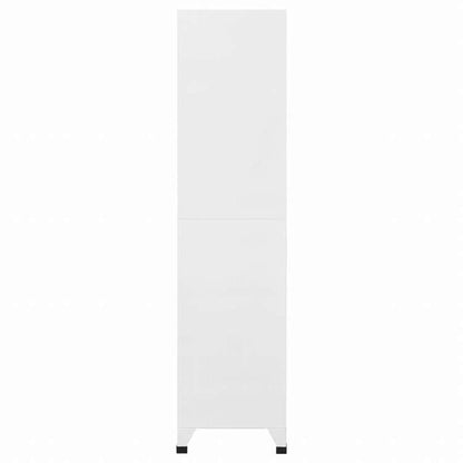 vidaXL ロッカーキャビネット 収納スペース9点 スチール 90x45x180cm グレー家具 キャビネット&収納 収納キャビネット・ロッカー(代引不可)