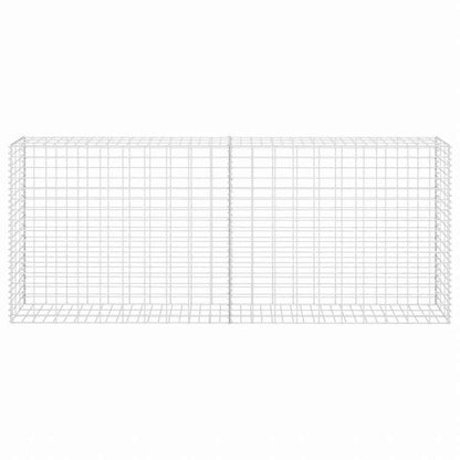 vidaXL ガビオンバスケット 亜鉛メッキ鋼製 85x30x200 cmハードウェア フェンス&バリア フェンスパネル(代引不可)