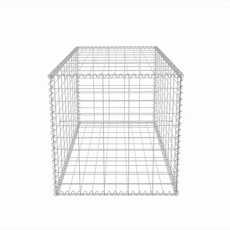 vidaXL ガビオンバスケット 亜鉛メッキ鋼製 100x50x50 cmハードウェア フェンス&バリア フェンスパネル(代引不可)