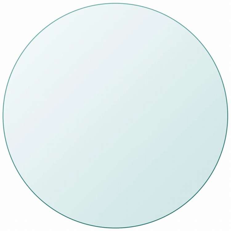 vidaXL テーブルトップ 強化ガラス 円型 900mm家具 テーブル用品 テーブルトップ(代引不可)