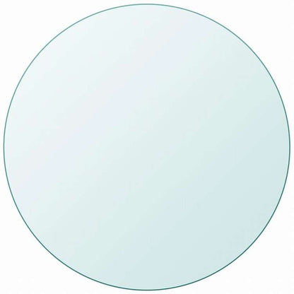 vidaXL テーブルトップ 強化ガラス 円型 900mm家具 テーブル用品 テーブルトップ(代引不可)