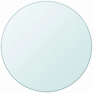 vidaXL テーブルトップ 強化ガラス 円型 900mm家具 テーブル用品 テーブルトップ(代引不可)