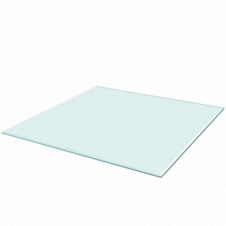 vidaXL テーブルトップ 強化ガラス スクエア 700x700mm家具 テーブル用品 テーブルトップ(代引不可)