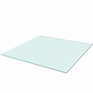 vidaXL テーブルトップ 強化ガラス スクエア 700x700mm家具 テーブル用品 テーブルトップ(代引不可)