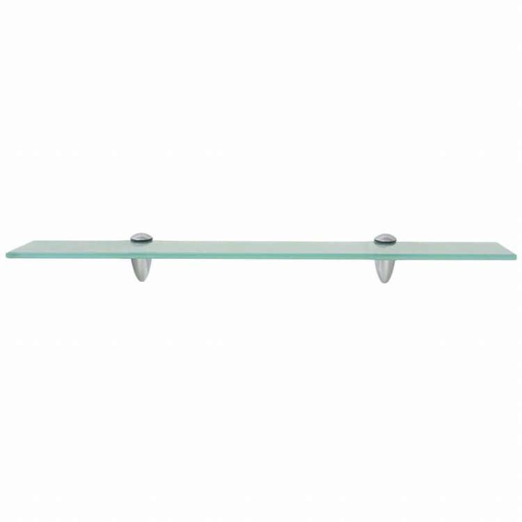 vidaXL フローティングシェルフ ガラス製 60x10cm 8mm家具 棚 壁面収納棚・壁面ラック(代引不可)