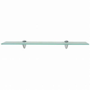 vidaXL フローティングシェルフ ガラス製 60x10cm 8mm家具 棚 壁面収納棚・壁面ラック(代引不可)