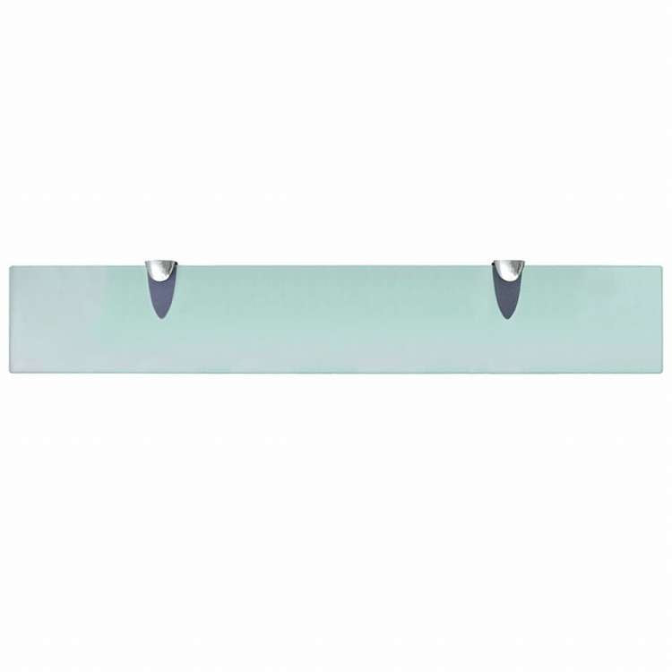 vidaXL フローティングシェルフ ガラス製 60x10cm 8mm家具 棚 壁面収納棚・壁面ラック(代引不可)