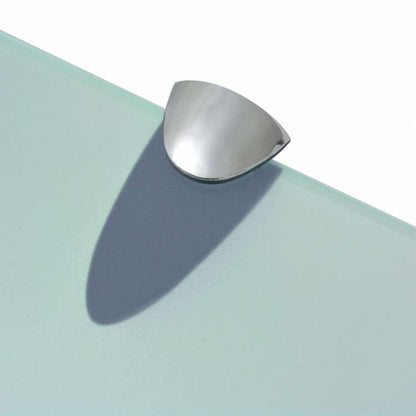 vidaXL フローティングシェルフ ガラス製 60x10cm 8mm家具 棚 壁面収納棚・壁面ラック(代引不可)