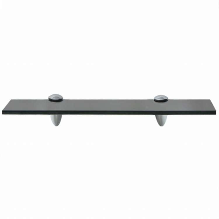 vidaXL フローティングシェルフ ガラス製 40x10cm 8mm家具 棚 壁面収納棚・壁面ラック(代引不可)