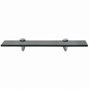 vidaXL フローティングシェルフ ガラス製 40x10cm 8mm家具 棚 壁面収納棚・壁面ラック(代引不可)