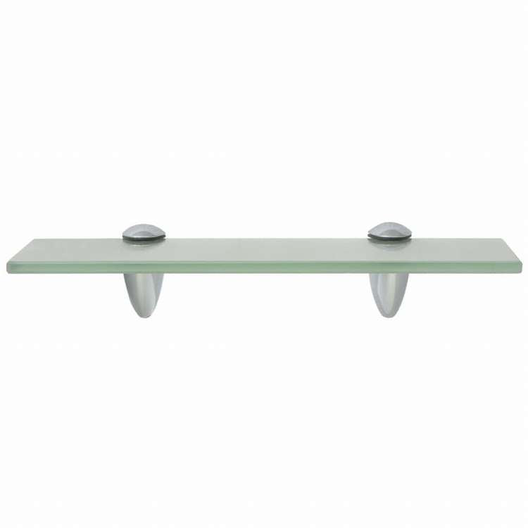 vidaXL フローティングシェルフ ガラス製 30x10cm 8mm家具 棚 壁面収納棚・壁面ラック(代引不可)