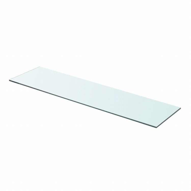 vidaXL 棚板 ガラス製 透明 80x20cm家具 棚 壁面収納棚・壁面ラック(代引不可)