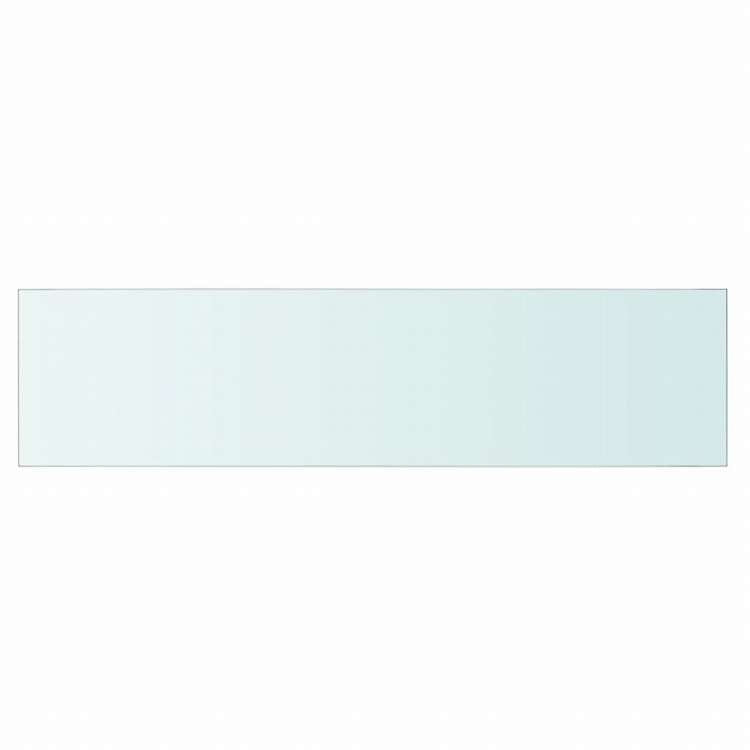vidaXL 棚板 ガラス製 透明 80x20cm家具 棚 壁面収納棚・壁面ラック(代引不可)