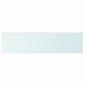 vidaXL 棚板 ガラス製 透明 80x20cm家具 棚 壁面収納棚・壁面ラック(代引不可)