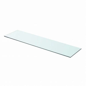 vidaXL 棚板 ガラス製 透明 80x20cm家具 棚 壁面収納棚・壁面ラック(代引不可)