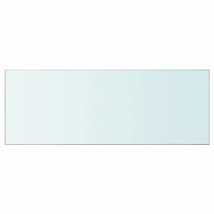 vidaXL 棚板 ガラス製 透明 80x30cm家具 棚 壁面収納棚・壁面ラック(代引不可)