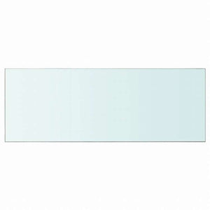 vidaXL 棚板 ガラス製 透明 80x30cm家具 棚 壁面収納棚・壁面ラック(代引不可)