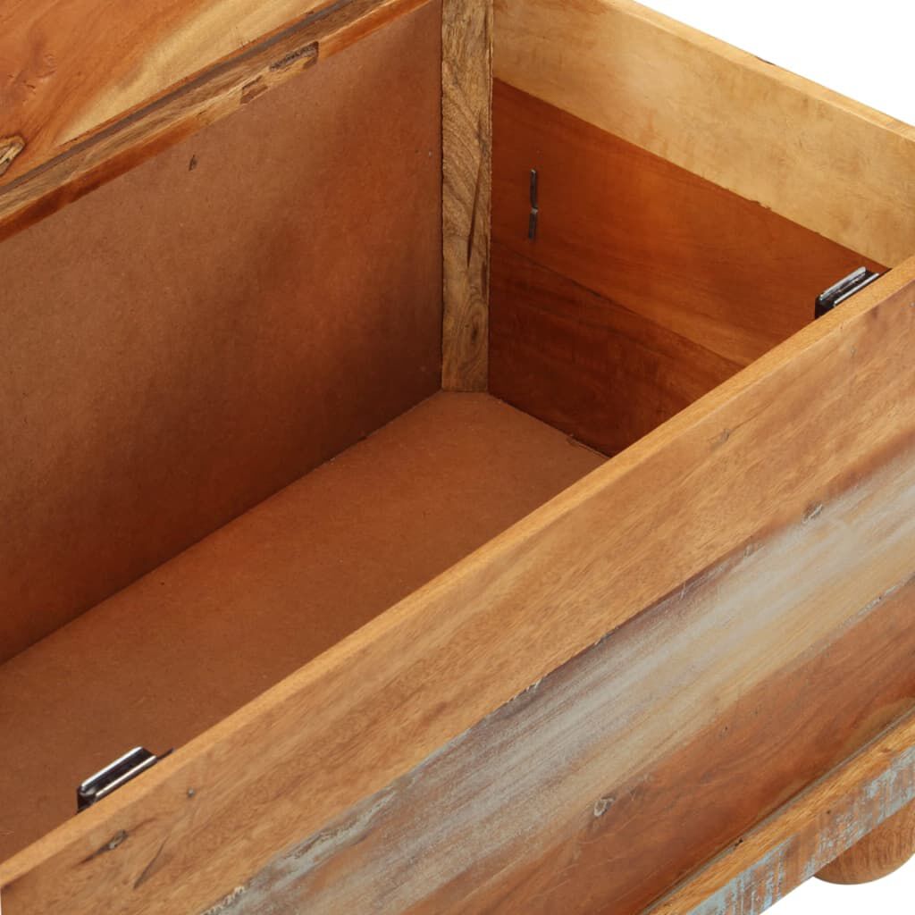 vidaXL コーヒーテーブル 再生木材 70x70x38cm家具 テーブル アクセントテーブル コーヒーテーブル(代引不可)