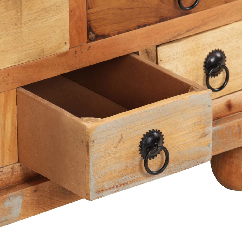 vidaXL コーヒーテーブル 再生木材 70x70x38cm家具 テーブル アクセントテーブル コーヒーテーブル(代引不可)