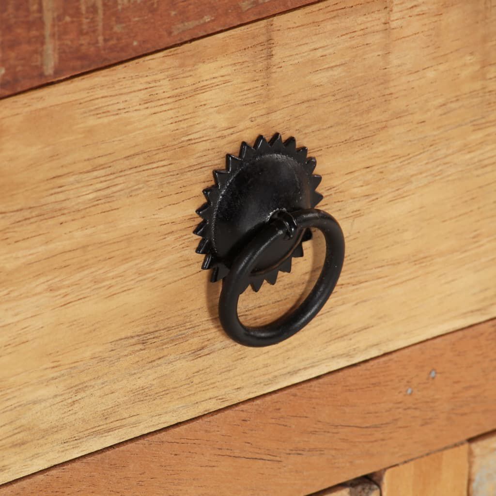 vidaXL コーヒーテーブル 再生木材 70x70x38cm家具 テーブル アクセントテーブル コーヒーテーブル(代引不可)