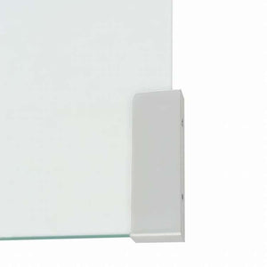 vidaXL コーヒーテーブル 49.5x50x45cm 強化ガラス製 クリア家具 テーブル アクセントテーブル コーヒーテーブル(代引不可)