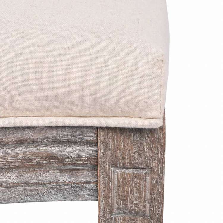 vidaXL ダイニングチェア 6点 クリーム ファブリック家具 チェア キッチン・ダイニングルームチェア(代引不可)