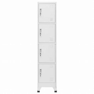 vidaXL ロッカーキャビネット 収納スペース4点付き 38x45x180cm家具 キャビネット&収納 収納キャビネット・ロッカー(代引不可)
