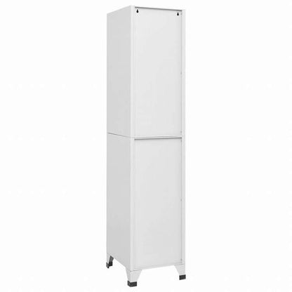 vidaXL ロッカーキャビネット 収納スペース4点付き 38x45x180cm家具 キャビネット&収納 収納キャビネット・ロッカー(代引不可)