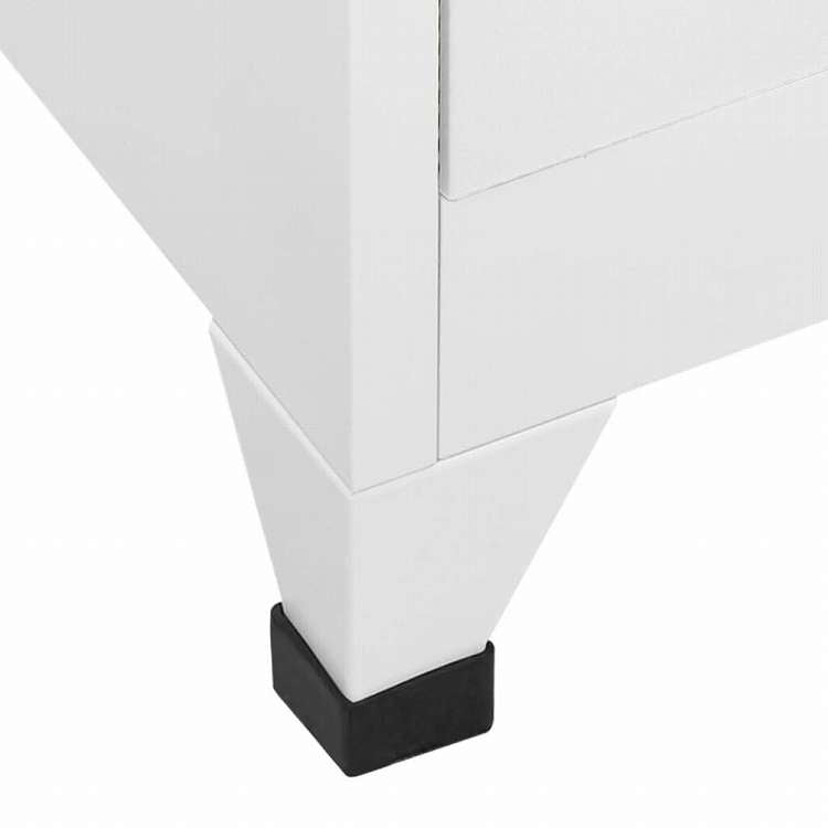 vidaXL ロッカーキャビネット 収納スペース12点付き 90x45x180cm家具 キャビネット&収納 収納キャビネット・ロッカー(代引不可)